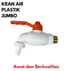 Keran Air Taman Jumbo Drat Kuningan Kran Tembok 0.5 Inch