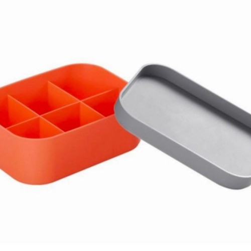 Kotak Penyimpanan 6 Sekat Rendah Storage Box Organizer