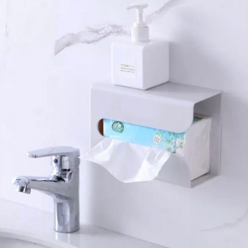 Tissue Box Tempel Tembok Tempat Kotak Tisu Dinding