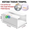 Tissue Box Tempel Tembok Tempat Kotak Tisu Dinding