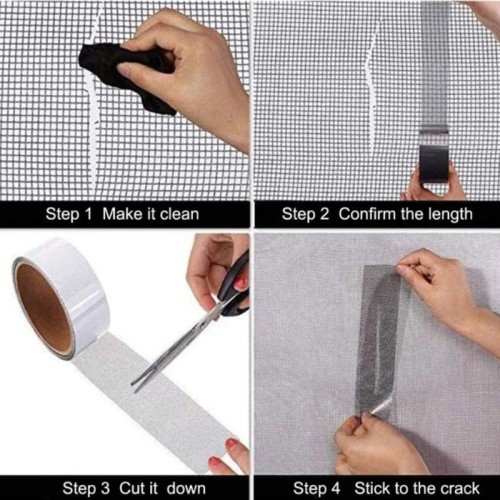 Lakban Kawat Nyamuk Stiker Penutup Tambalan Lubang