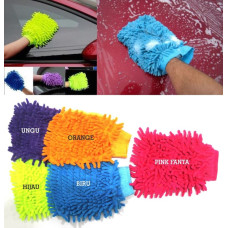 Lap Sarung Tangan Microfiber Peralatan Kebersihan