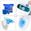Tablet Sabun Pembersih Penyegar Toilet Biru Bulat isi 10 Pcs