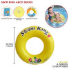 Pelampung Berenang Ban Renang Bulat Motif ABCD