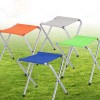 Kursi Lipat Mini Portable Outdoor Bangku Lipat Pendek Alumunium