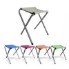 Kursi Lipat Mini Portable Outdoor Bangku Lipat Pendek Alumunium