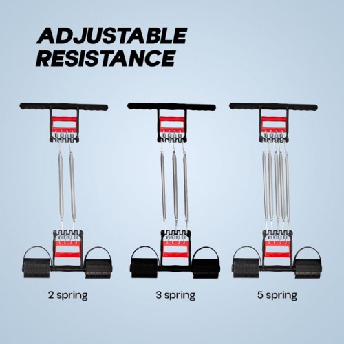 Spring Chest Pull Expander Alat Fitness & Gym Otot Workout Portable